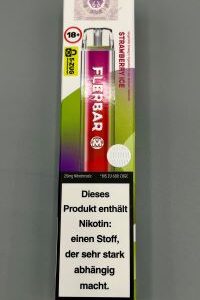 Flerbar M 600 Einweg E-Zigarette Strawberry Ice 20mg
