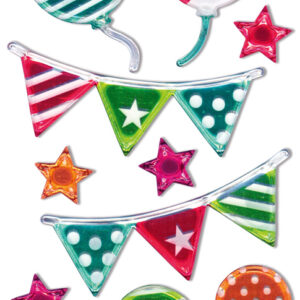 Handmade Sticker Baloons und Wimpel 9500-181