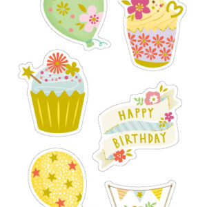 Handmade Sticker Birthday Party 9510-102