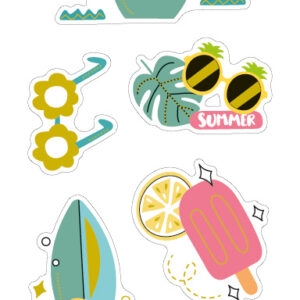 Handmade Sticker Summer Party 9510-104