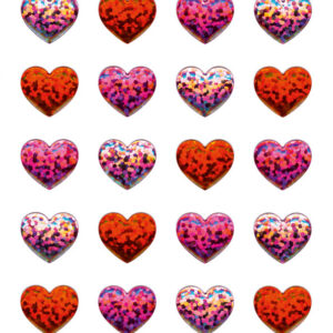 Handmade Sticker,epoxy Herzen 9500-102