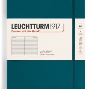 Notizbuch Composition (B5) Hardcover 219 num. Seiten, Pacific Green, Liniert