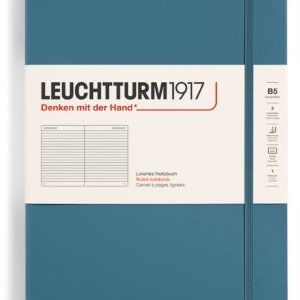 Notizbuch Composition (B5) Hardcover 219 nummerierte Seiten, Stone Blue, Lin