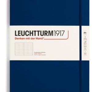 Notizbuch Master Slim (A4+) Hardcover 123 nummerierte Seiten, Marine, Dotted