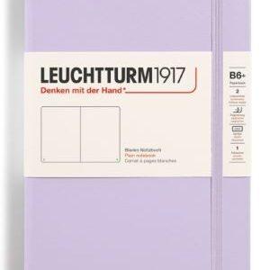 Notizbuch Paperback (B6+) Hardcover 219 nummerierte Seiten, Lilac, Blanko