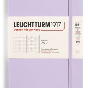 Notizbuch Paperback (B6+) Softcover 123 nummerierte Seiten, Lilac, Dotted
