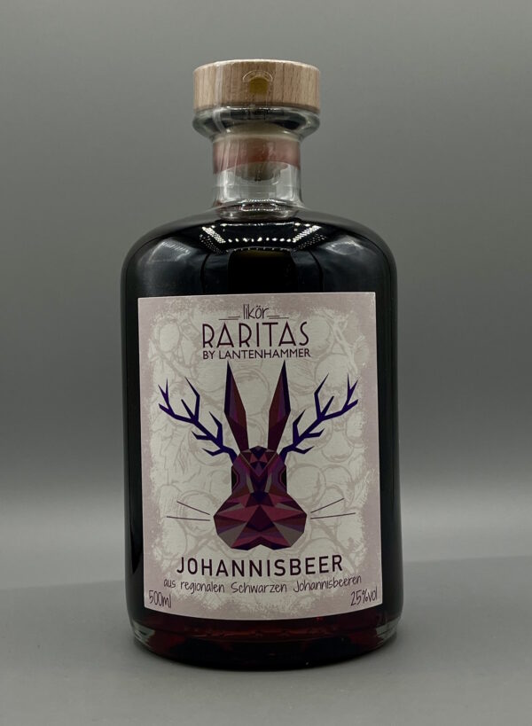 RARITAS Johannisbeerlikör 25% Vol 0,5l