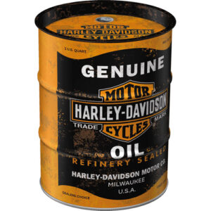 Spardose Ölfass Harley-Davidson Genuine Oil