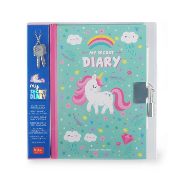 Tagebuch mit Schloß Einhorn