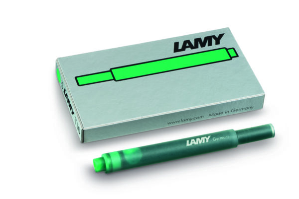 Tintenpatrone LAMY T10 grün 5er