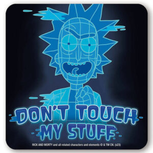 Untersetzer Rick and Morty Don't Touch