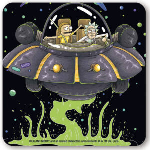Untersetzer Rick and Morty Spaceship
