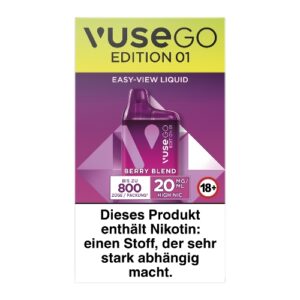 Vuse Go Box 800 Einweg E-Zigarette Berry Blend 20mg
