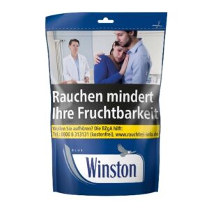 Winston Volume Tobacco Blue Zip-Bag XL 105g