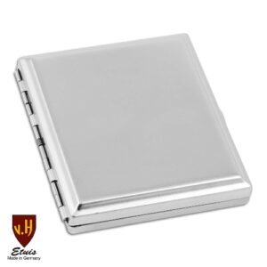 Zigarettenetui 18er Metall chrom satin