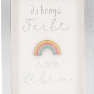 Bilderrahmen mit Spruch 1,5x5,8x8,4cm Du bringst Farbe in mein Leben