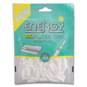 Energy+ Menthol Filter Tips 100 Filter