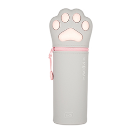 2-in-1 Federmäppchen Katzenpfote aus weichem Silikon