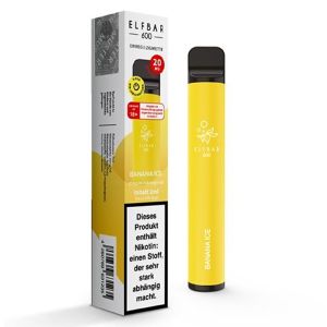 Elfbar 600 CP Einweg E-Zigarette Banana Ice 20mg