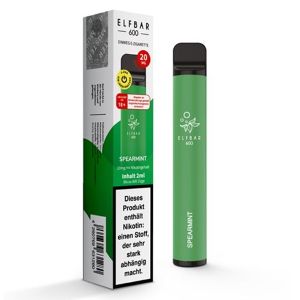 Elfbar 600 CP Einweg E-Zigarette Spearmint 20mg