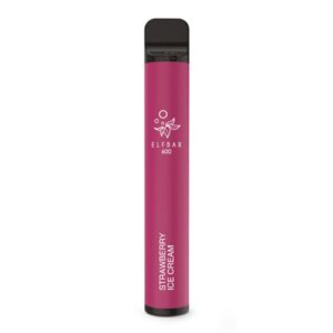 Elfbar 600 Einweg E-Zigarette Strawberry Ice 0mg nikotinfrei