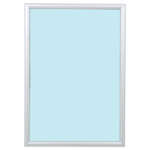 Wechselrahmen Outdoor - DIN A2, Schutzfolie mit UV-Filter, silber