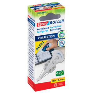 Kassette für Korrekturroller Roller Korrigieren ecoLogo, 8,4 mm x 14 m