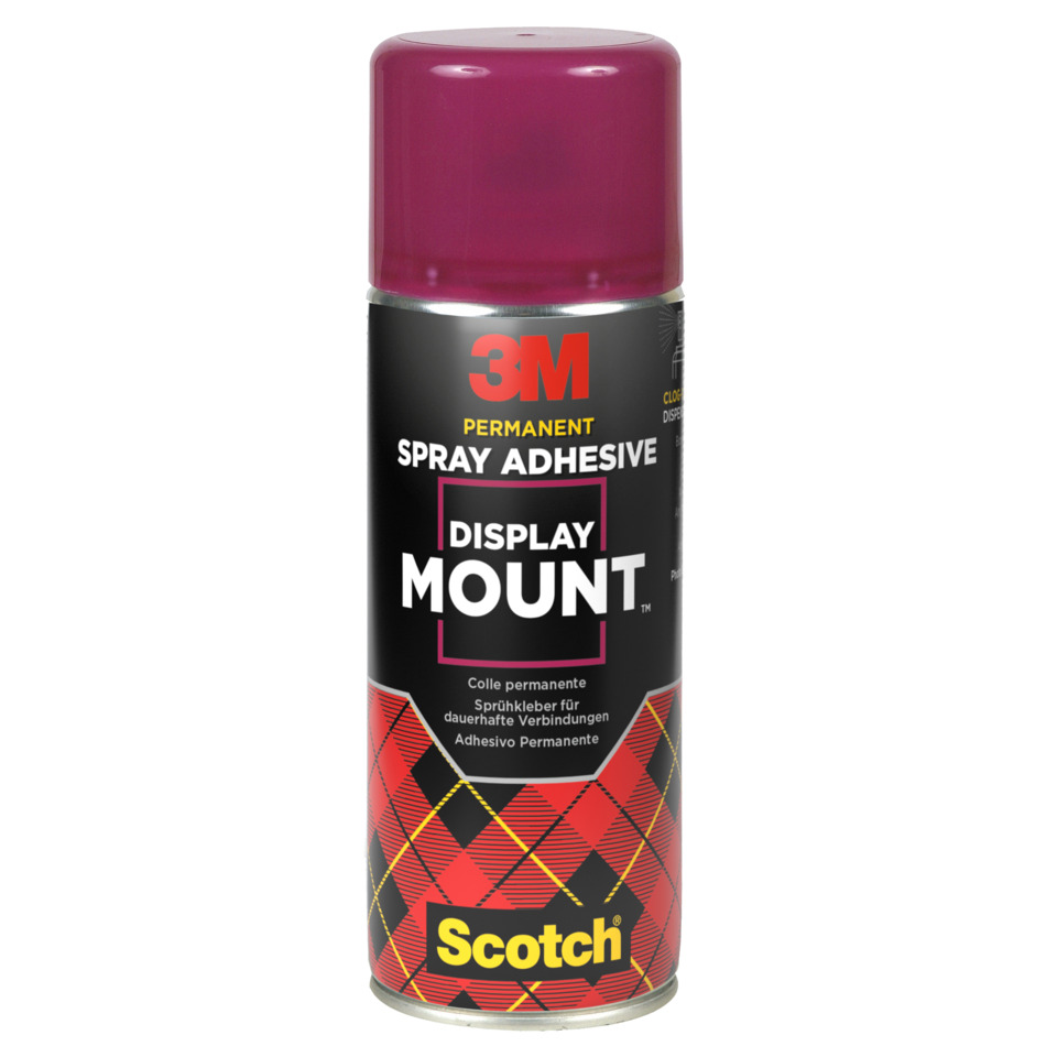 Sprühkleber Display Mount