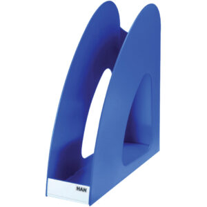 Stehsammler TWIN - DIN A4/C4, standfest, modern, blau