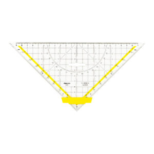 Zeichendreieck TZ-Dreieck®, Plexiglas® mit Griff, 250 mm, glasklar