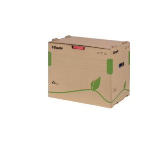 Archiv Container ECO, für Ordner, Karton, naturbraun