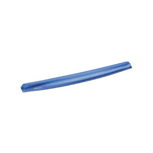 Tastatur-Handgelenkauflage Crystals Gel - 480 x 26 x 57 mm, Plastik, blau