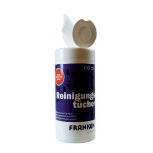 Whiteboard-Reinigungstücher - 100 Stück in der Spenderdose