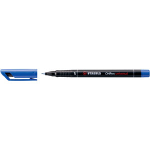 Folienstift - OHPen universal - permanent superfein - Einzelstift - blau