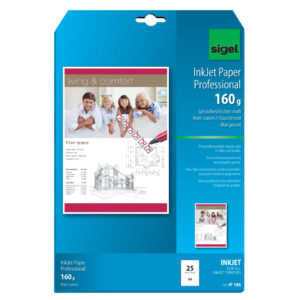 Inkjet Papier Professional, matt, 160 g/qm, A4, 25 Blatt
