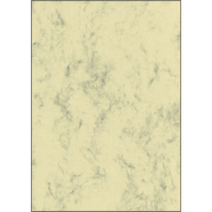 Marmor-Papier, beige, A4, 90 g/qm, 100 Blatt