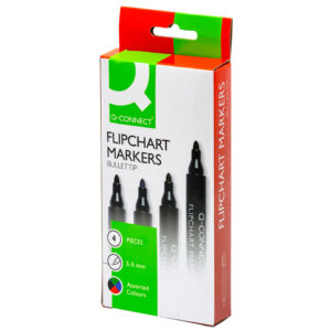 Flipchartmarker - 2 - 3 mm, 4-er Pack