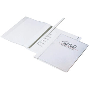 Angebotshefter DURAPLUS® DE LUXE - strapazierfähige Folie, A4, weiß