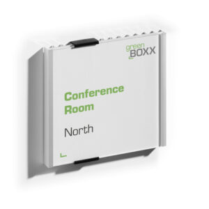 Türschild INFO SIGN, 149 x 148,5 mm, metallic silber