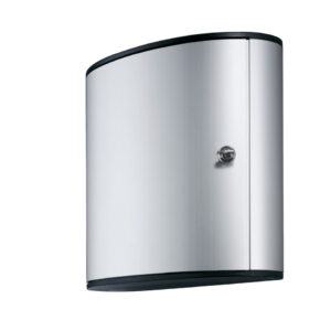 Schlüsselkasten KEY BOX - 36 Haken, mit Zylinderschloss und Panel, grau