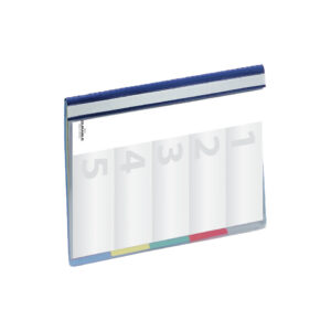 Organisationshefter DIVISOFLEX® - 5faches farbiges Register, A4, blau