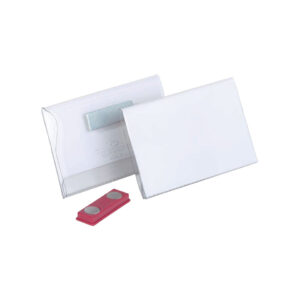 Namensschild mit Doppelmagnet - 90 x 54 mm, 25 Stück