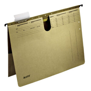 1912 Hängehefter ALPHA® - kfm. Heftung, Natronkarton, naturbraun