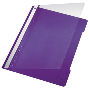 4191 Schnellhefter - A4, langes Beschriftungsfeld, PP-Folie, violett