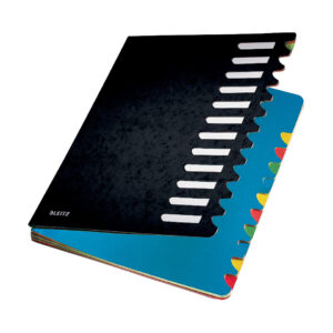 5912 Deskorganizer Color 1-12 - 12 Fächer, Pendarec-Karton (RC), schwarz