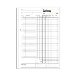 Reisekostenabrechnungen monatlich - A4, SD, MP, 50 Blatt
