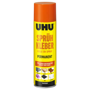 Sprühkleber - TRANSPARENT+PERMANENT, 500 ml Dose