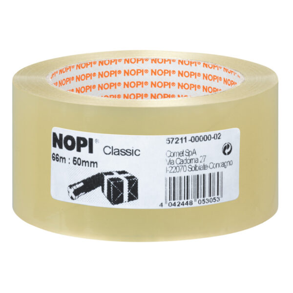 Verpackungsklebeband Classic, 50 mm x 66 m, transparent