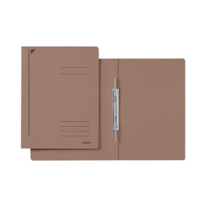 3040 Spiralhefter - A4, 250 Blatt, kfm. Heftung, Recycling-Karton, braun