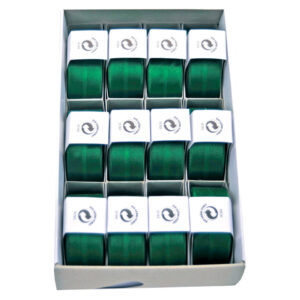 Susifix Satinaband - 25 mm x 3 m, dunkelgrün